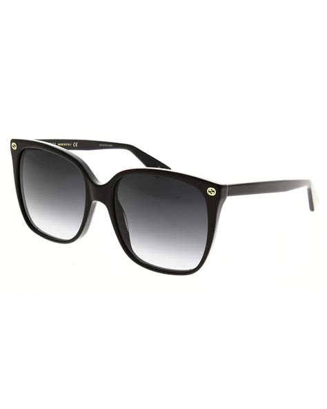 gucci gg0422s caravan shaped metal sunglasses 60mm|gg0022s 001 57.